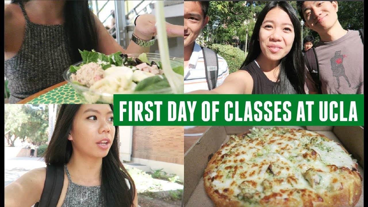 First Day of Classes & Sorority Recruitment at UCLA!