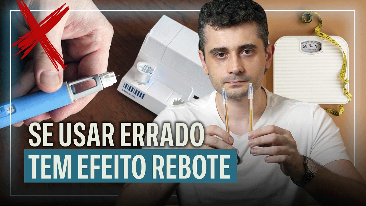 A VERDADE sobre OZEMPIC, MOUNJARO e CANETAS EMAGRECEDORAS: Tudo que você PRECISA SABER!
