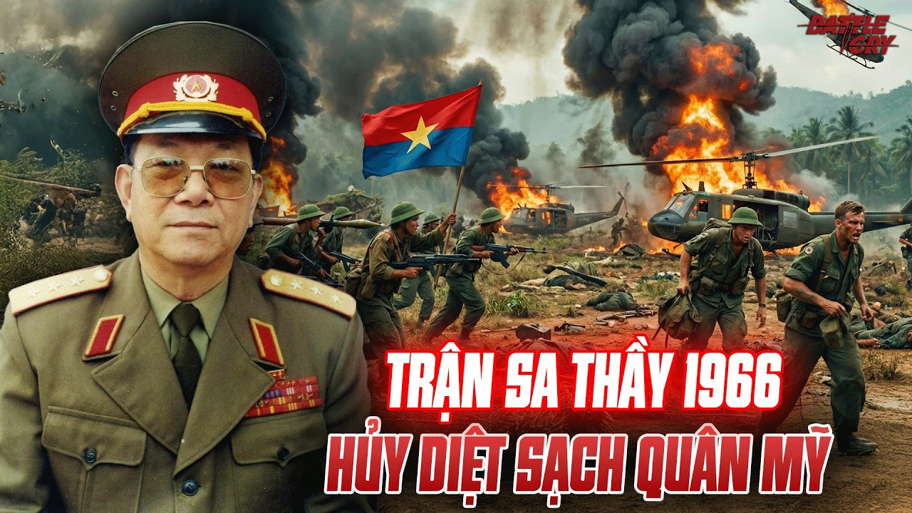TRẬN PHỤC KÍCH HỦY DIỆT UY DANH QUÂN MỸ - ĐIỀU GÌ KHIẾN TRẬN SA THẦN 1966 TRỞ NÊN KINH ĐIỂN TỚI VẬY?