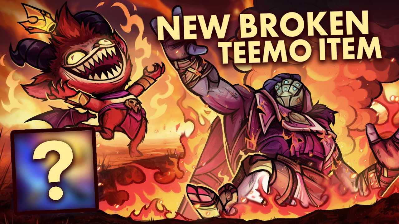 NEW BEST ITEM ON TEEMO, DUSK AND DAWN MAKES HIM OP!