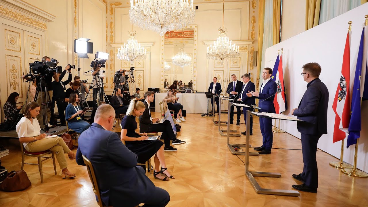 Pressekonferenz zum Thema „Coronavirus: Österreichweiter einheitlicher Aktionsplan