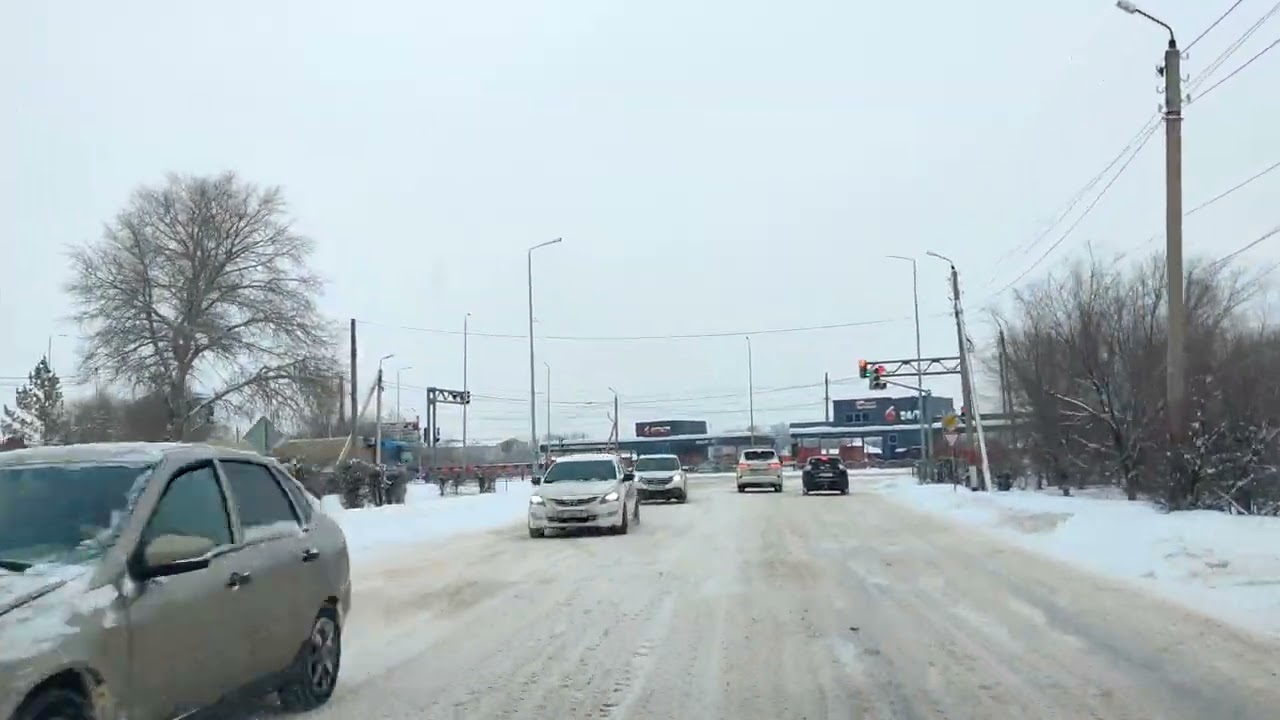 Уральск - с Циолковского в район женского монастыря и обратно!!!
