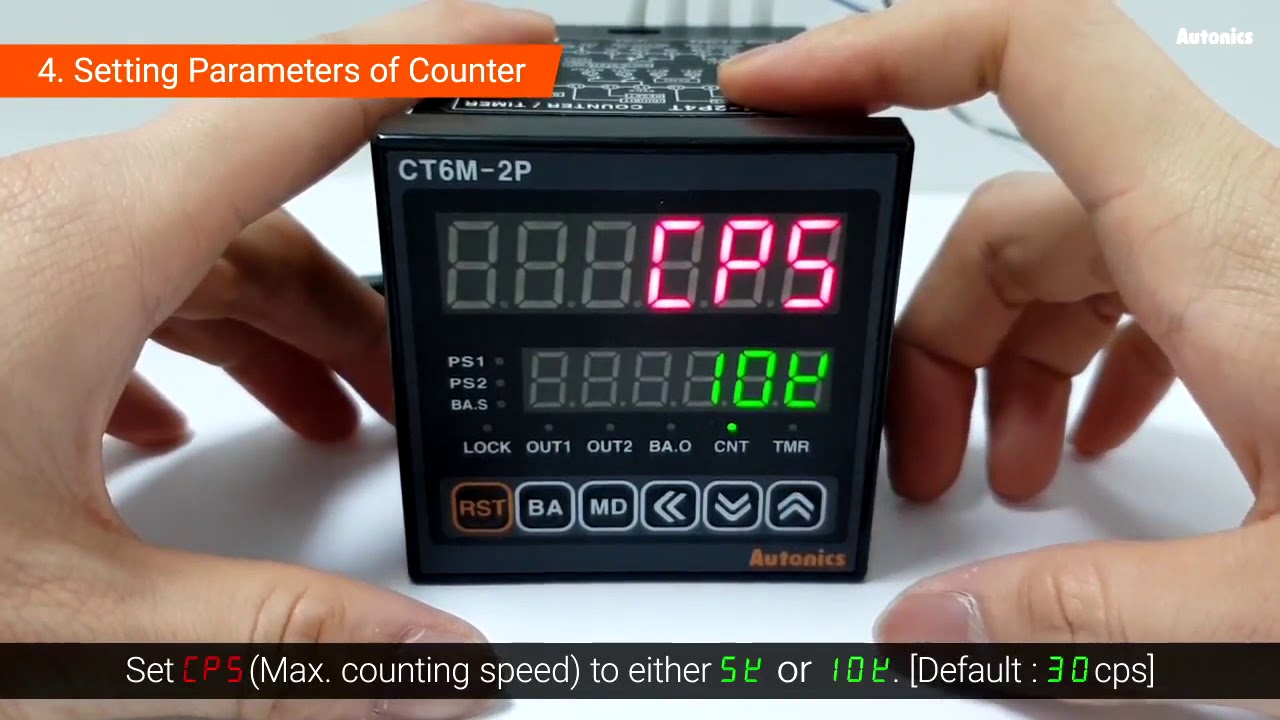 Autonics Tutorial  Using Encoder & Counter - Position Control