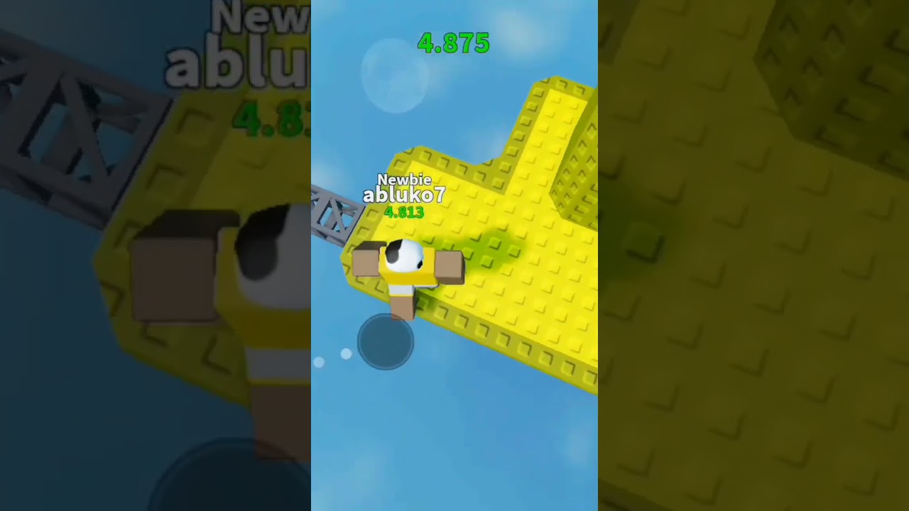 #sppedrun #errorsstudtrial (no bounce) my old record 9.146 new 9.090 #obby