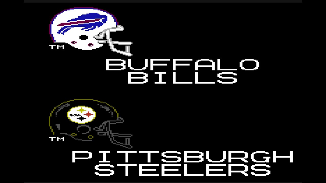 Tecmo Super Bowl 2025 Season BUF vs PIT week 12🦬👷‍♂️🏈