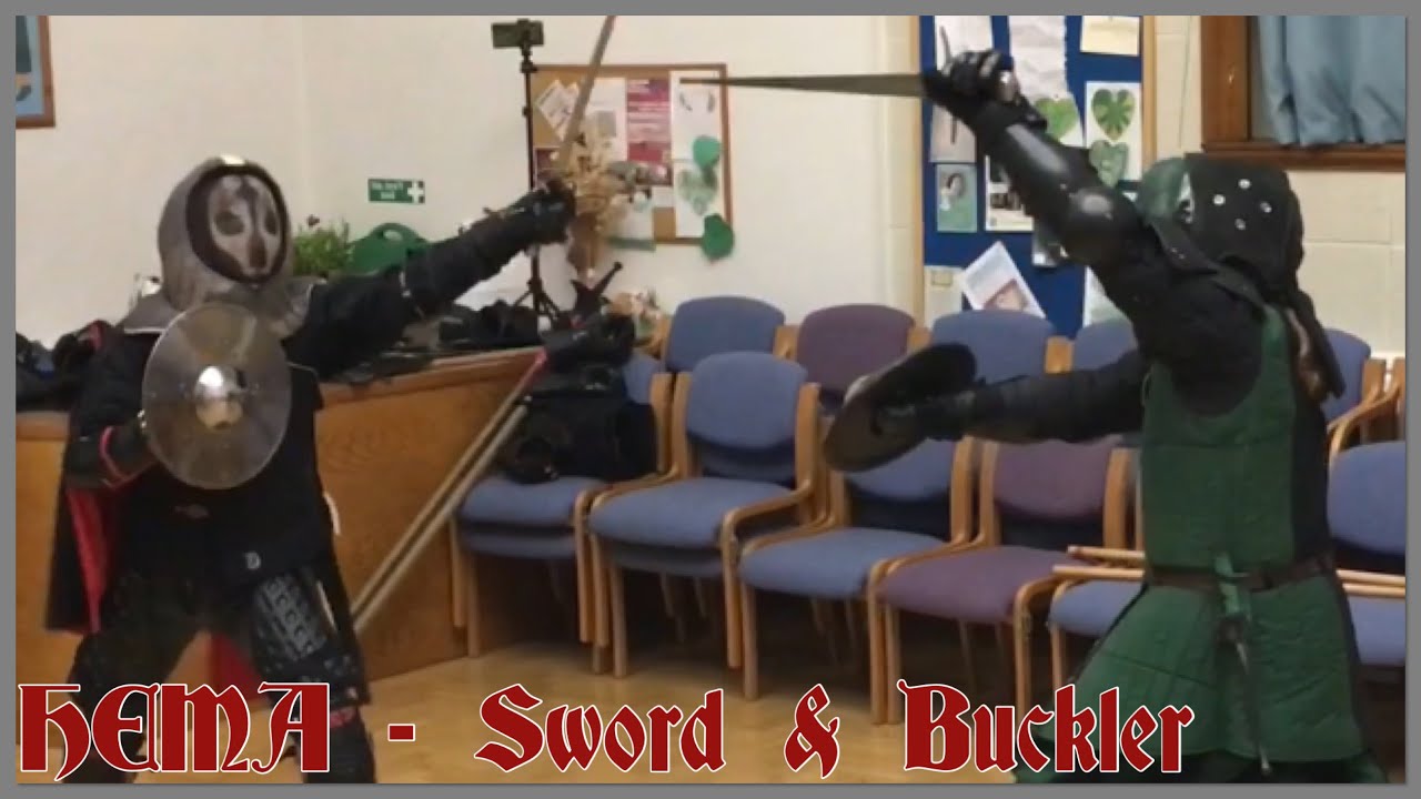 521 - HEMA Sparring - Sword & Buckler (Steel) - Highlights