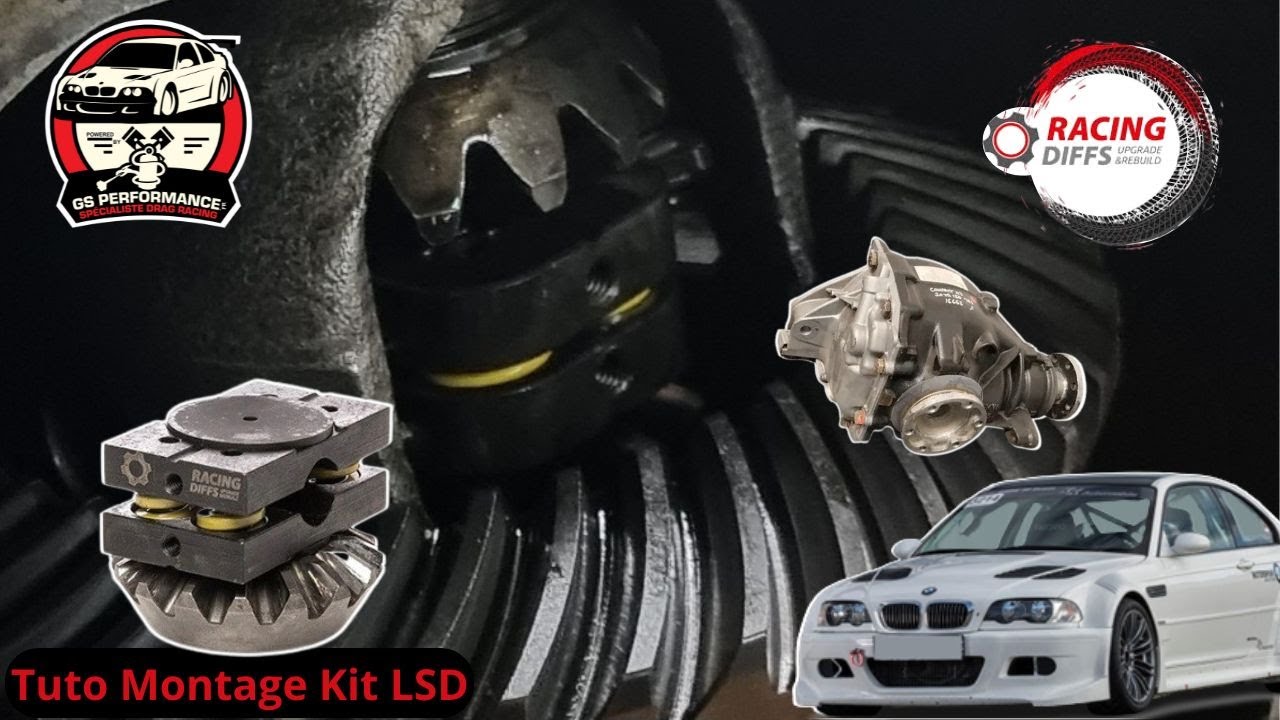 Montage kit LSD Racing Diffs pont 188K BMW E46, tuto