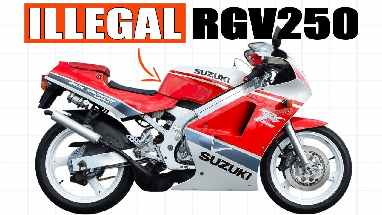 The Shocking Truth About the Suzuki RGV250 – It Was Not Allowed to Exist on the Street