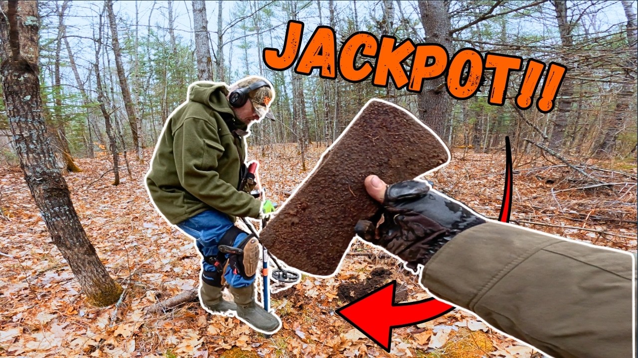 INSANE Jackpot of Antique Bottles and Axes Unearthed - Metal Detecting Wisconsin