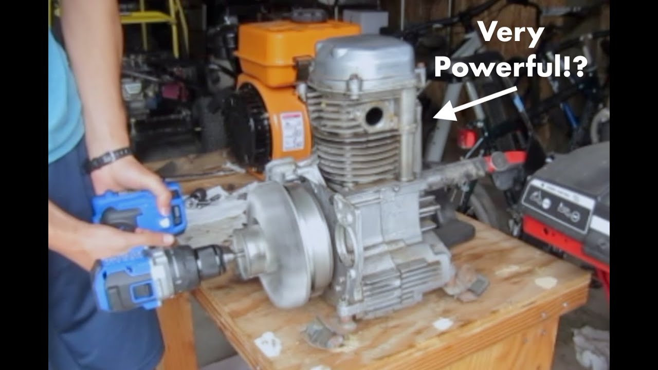 150cc engine converted to air compressor (Build Pt.1)