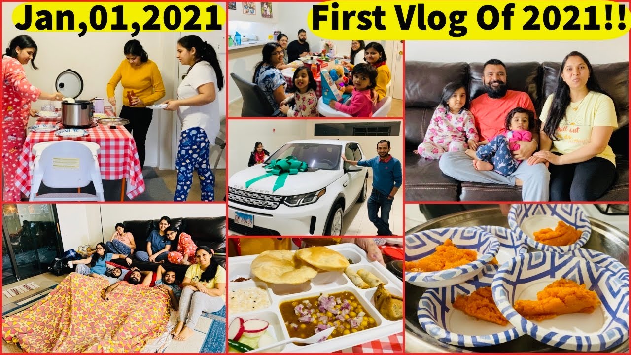 New Year Day 2021 | Friend’s New Car Poojan | Indians Abroad | Indian Mom Vlogger In America~ H4wife