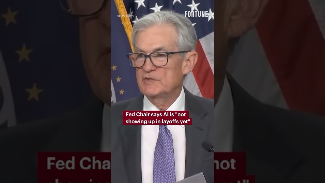 Fed Chair says AI is 