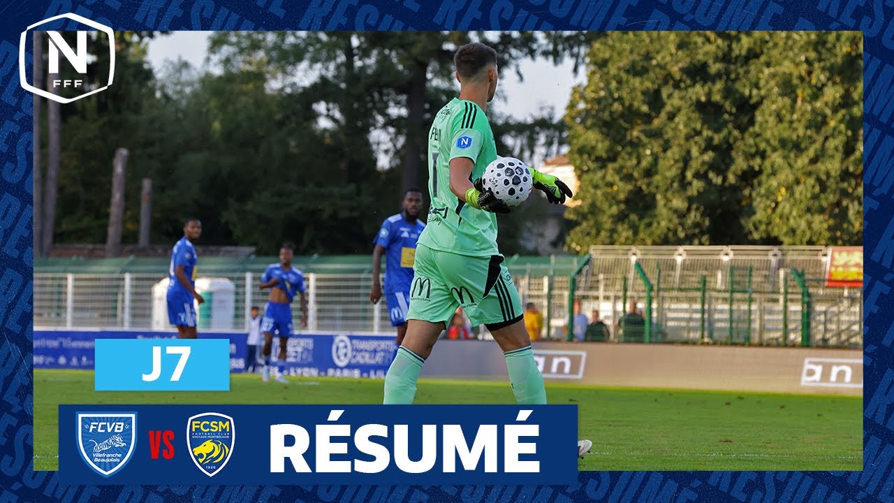 J7 I FC Villefranche B. - FC Sochaux M. (1-0) I National FFF 2025-2026