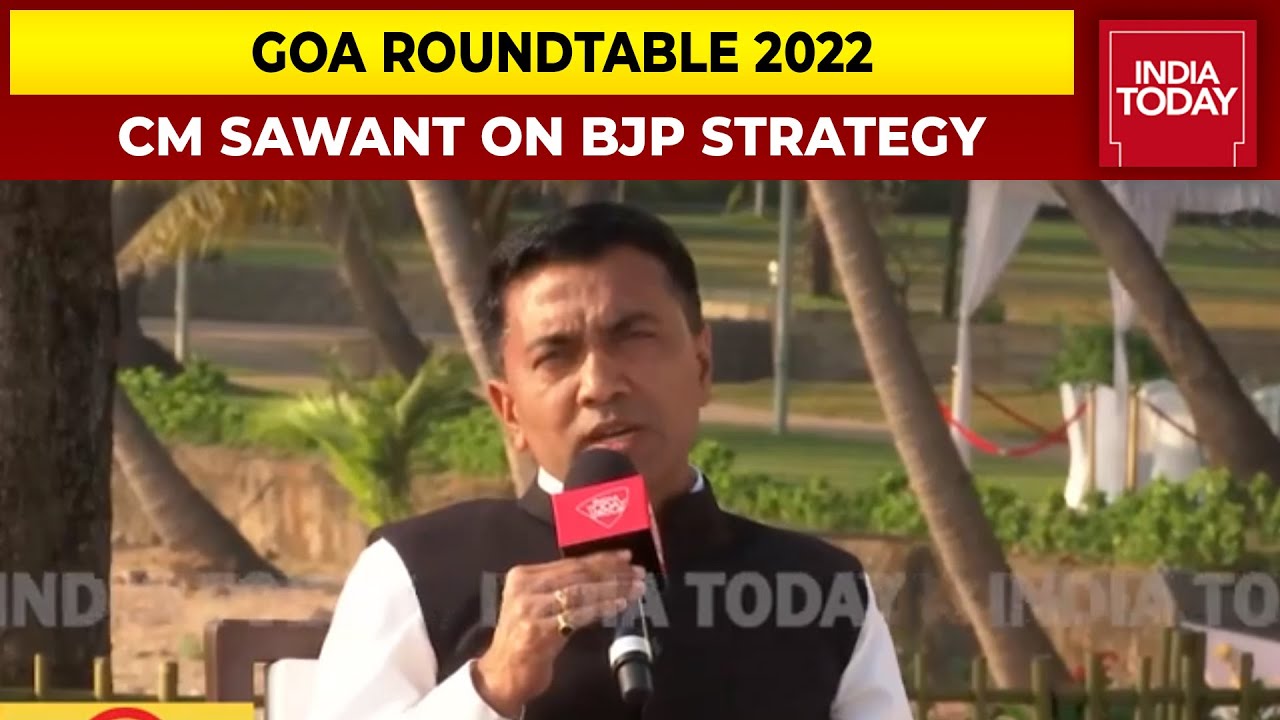 'Every Political Party Is Racing To Defeat BJP' Says CM Pramod Sawant  | Goa Roundtable 2022 |