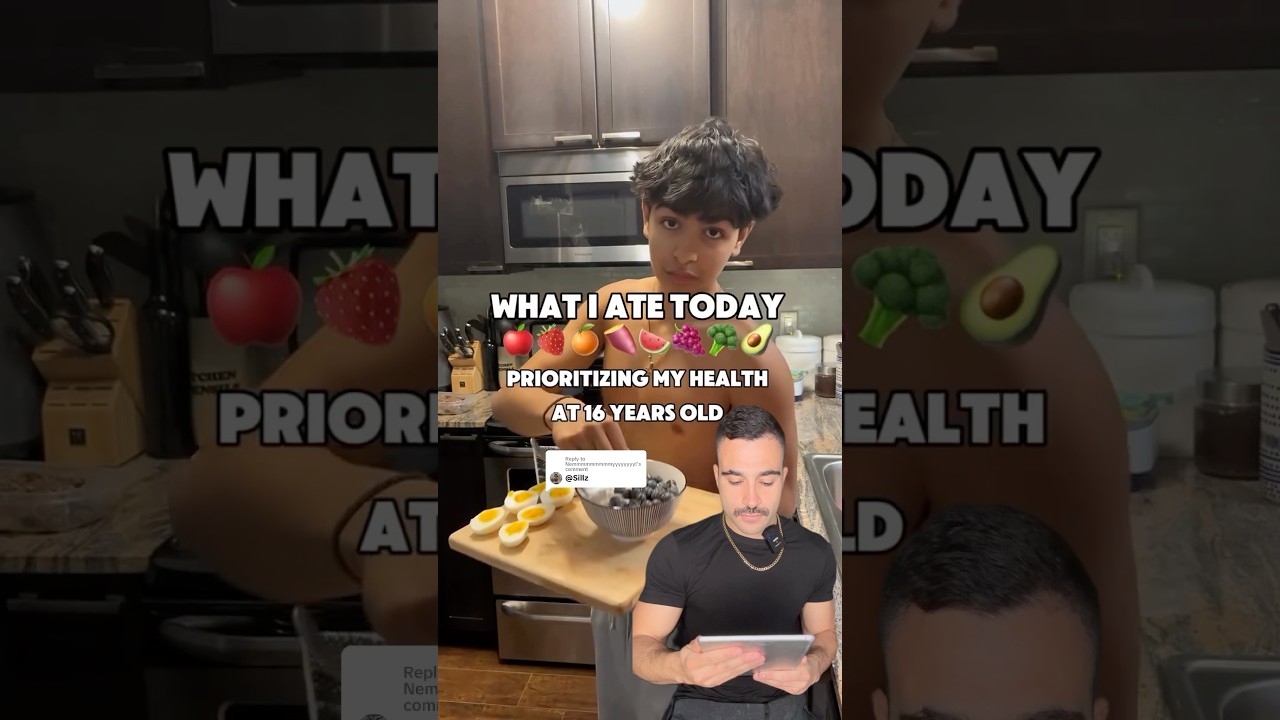 Is this 16-year-old&rsquo;s diet healthy? #diet #nutrition #health #whatieatinaday