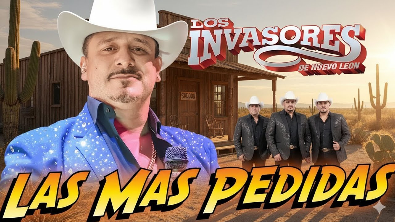 Los Invasores de Nuevo Leon Corridos Mix 2025 🎶Mix de Puras Viejitas Pa’ Pistear