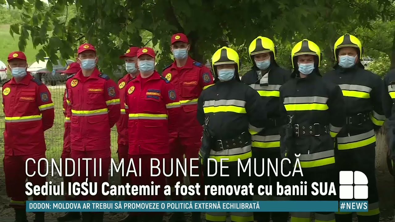 În oraşul Cantemir a fost inaugurată o unitate modernă de salvatori