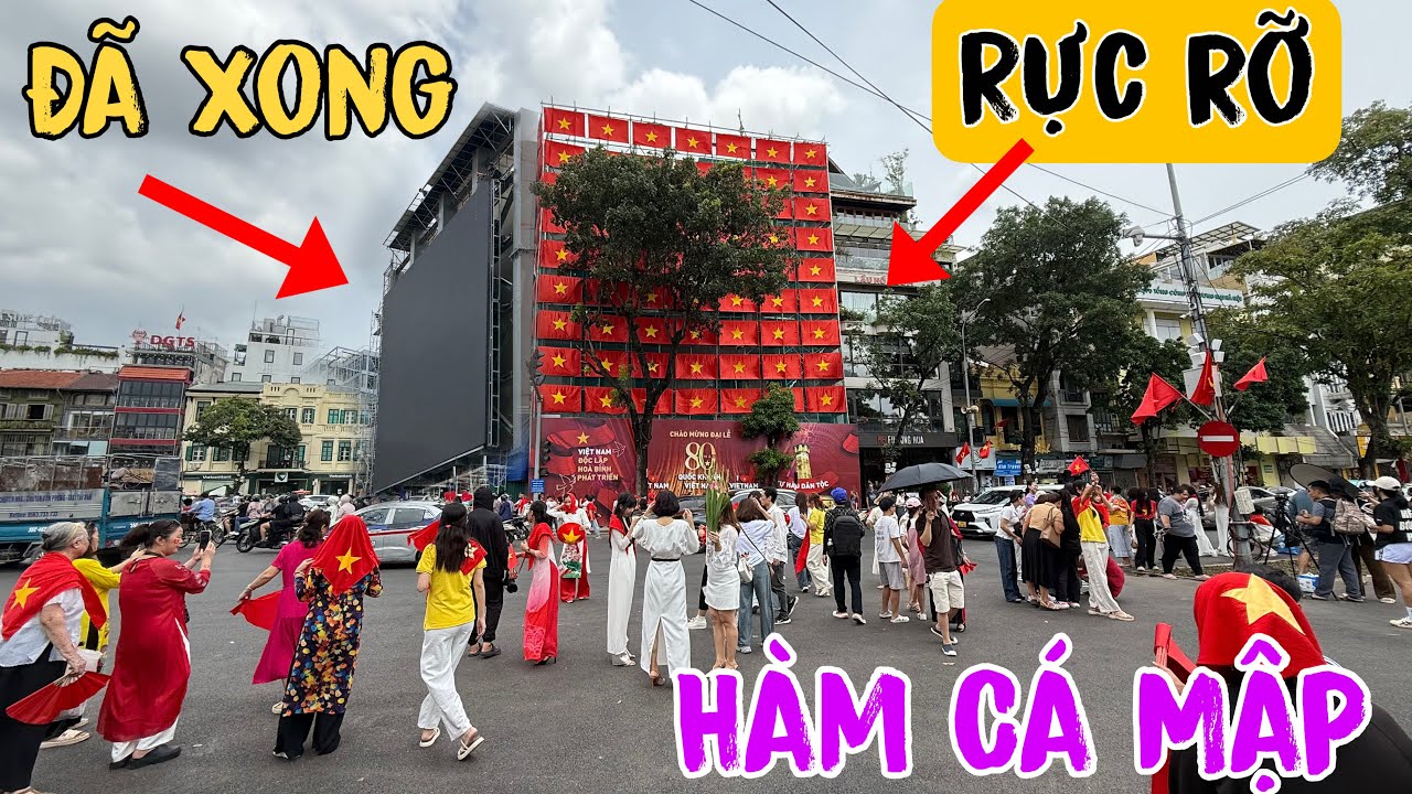 Tưng Bừng Hàm Cá Mập Và Toà Nhà Có Giao Diện Mới Đáng Để Du Khách Đến Checkin 1 Lần