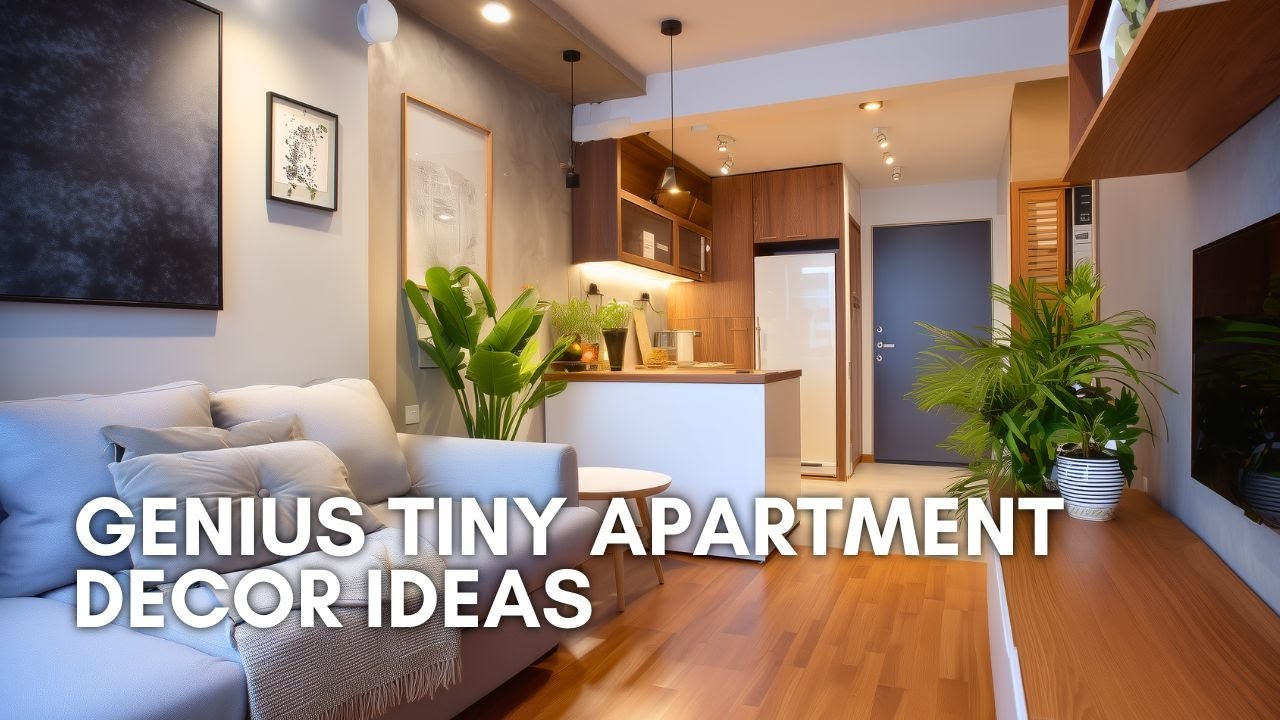 Genius Tiny Apartment Decor Ideas | Affordable Space-Saving Design Ideas
