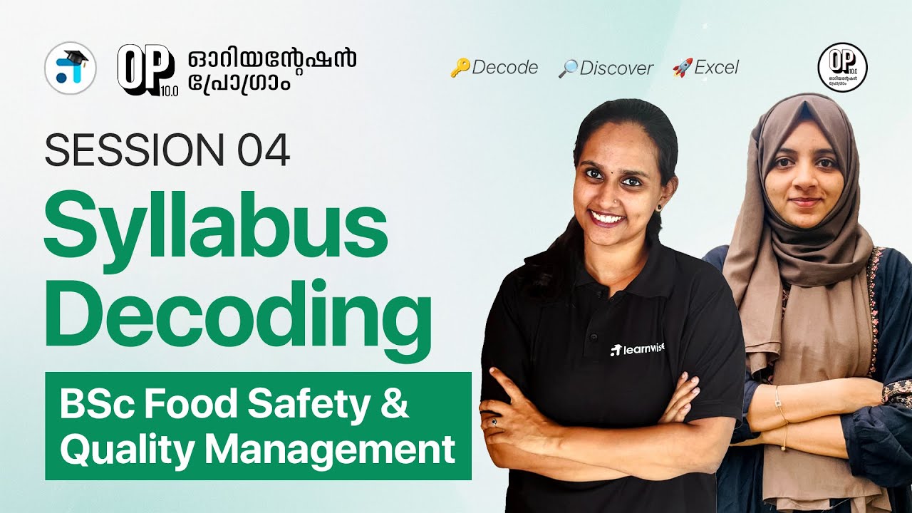 Session 4 | Syllabus Decoding | BSc Food Safety & Quality Management | Orientation Program #ignou