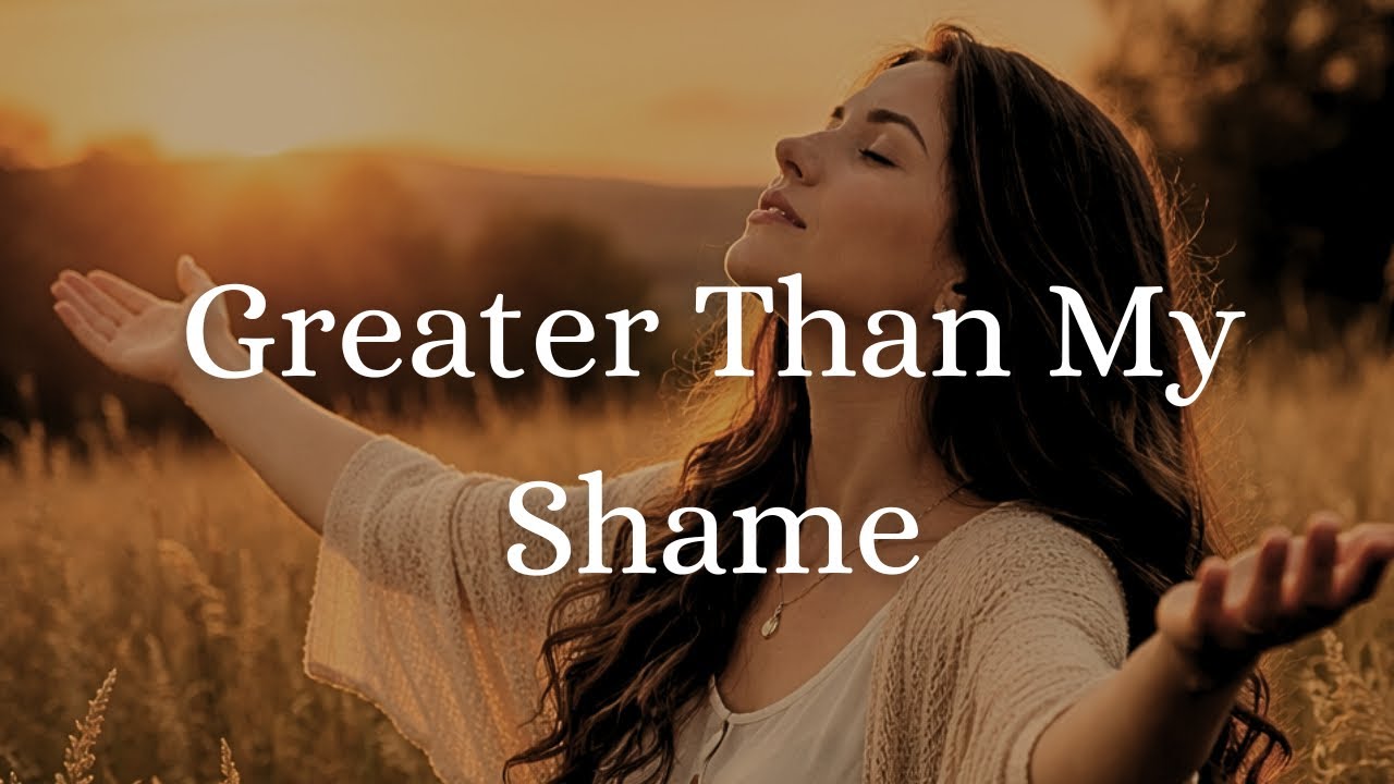 Greater Than My Shame – Worship Lyrics Video | J. Velasquez Music