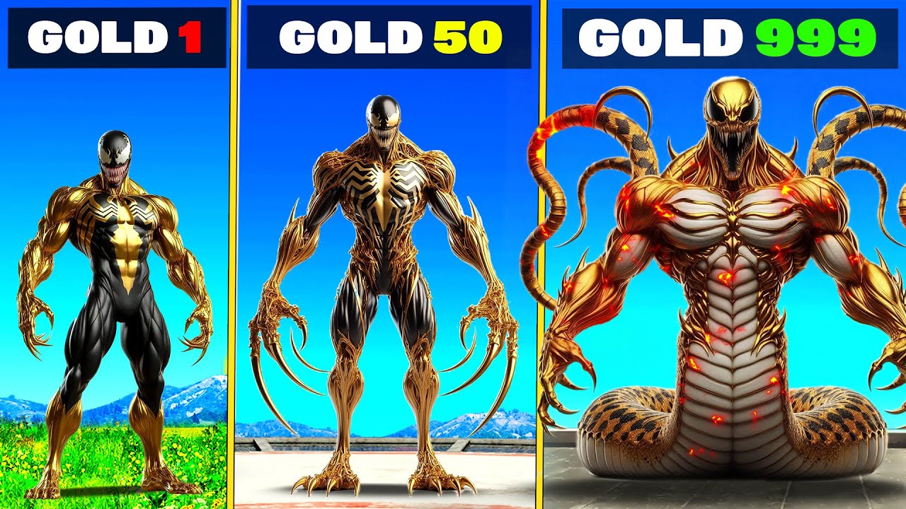 UPGRADING VENOM to GOLD VENOM in GTA 5