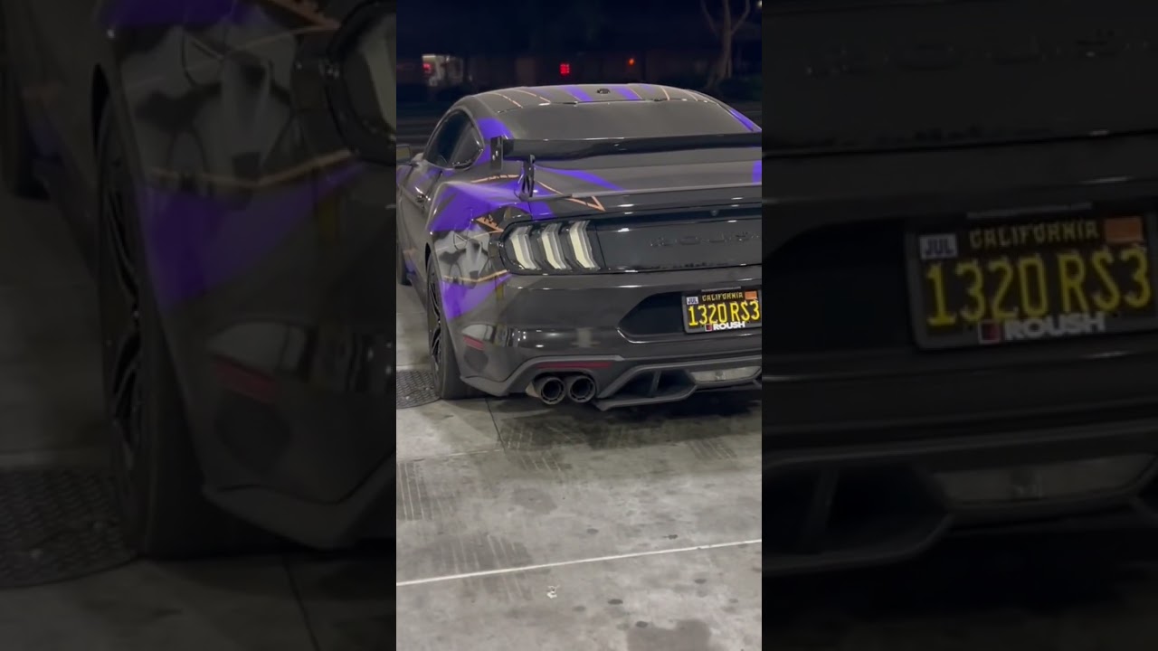 Cięcie Mustanga Big Cam 🥵 #mustang