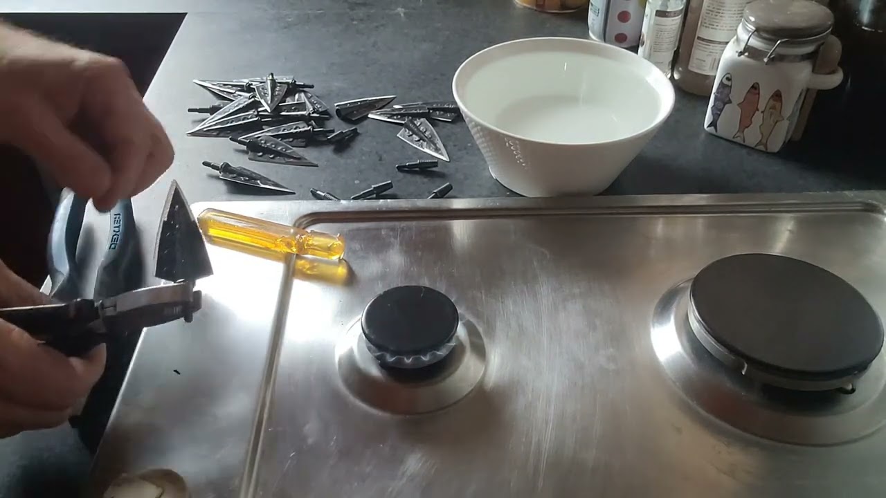 Tuto collage lame, adaptateur ou insert avec de la résine