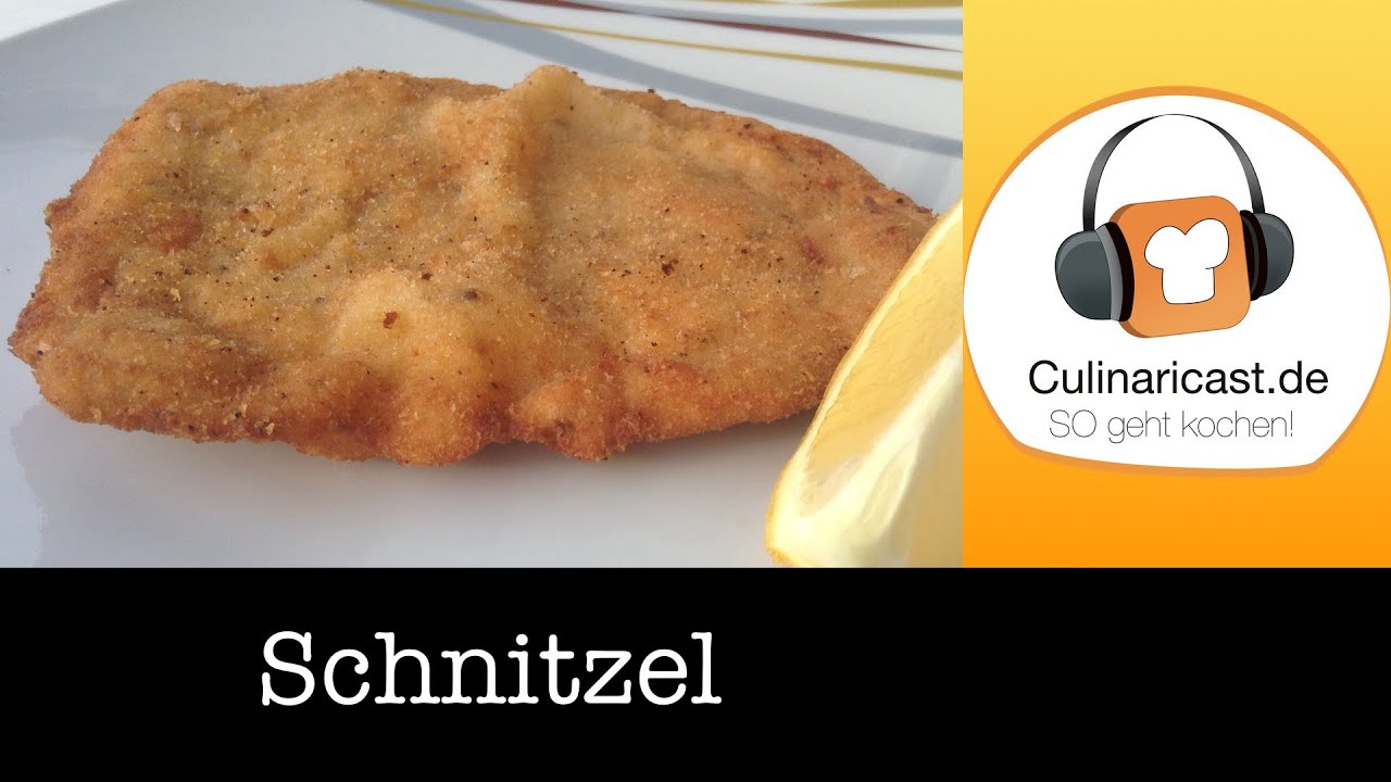 Schnitzel zubereiten - knusprig und saftig