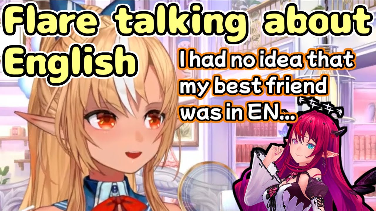 Flare talks about the importance of learning English【hololive/clip】