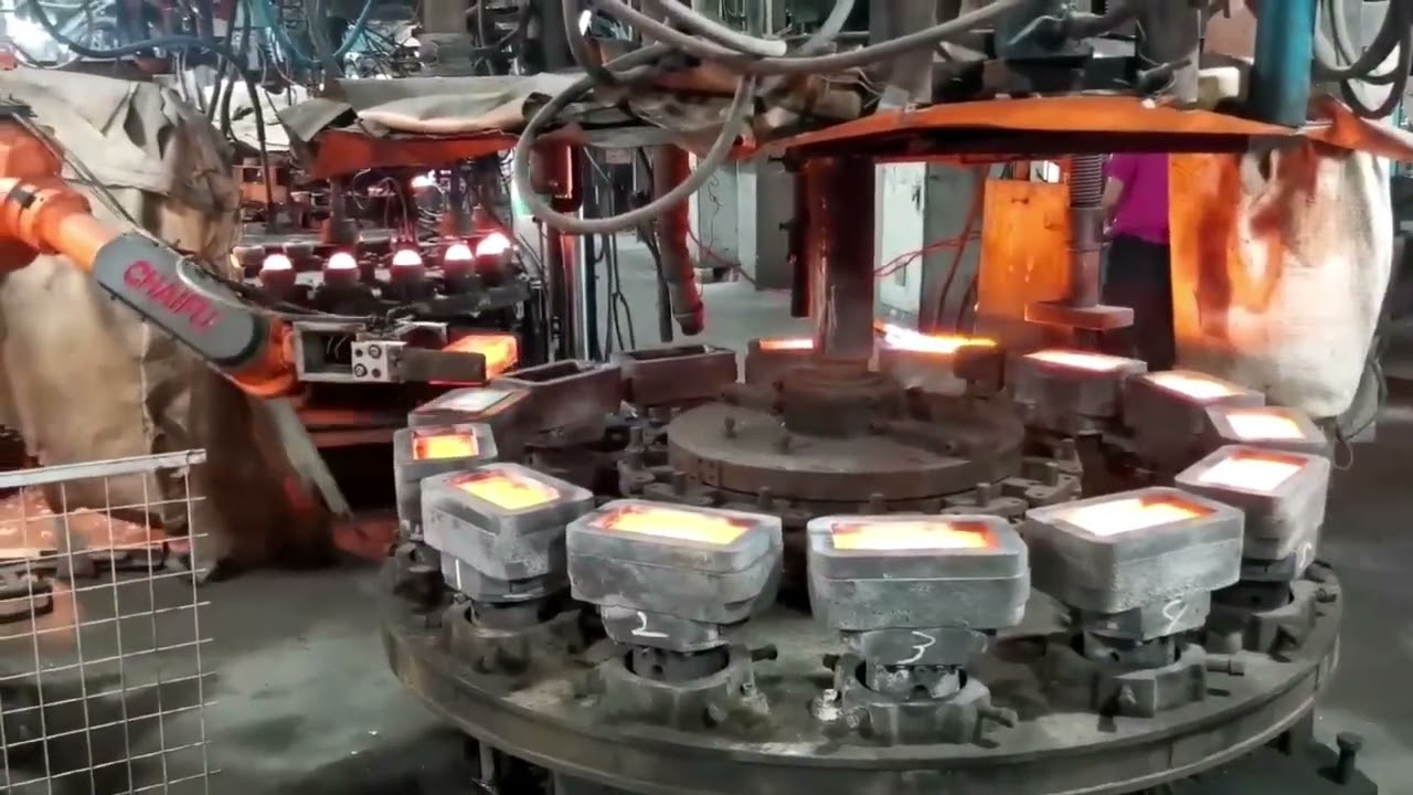 Solid Glass Brick Production Operation