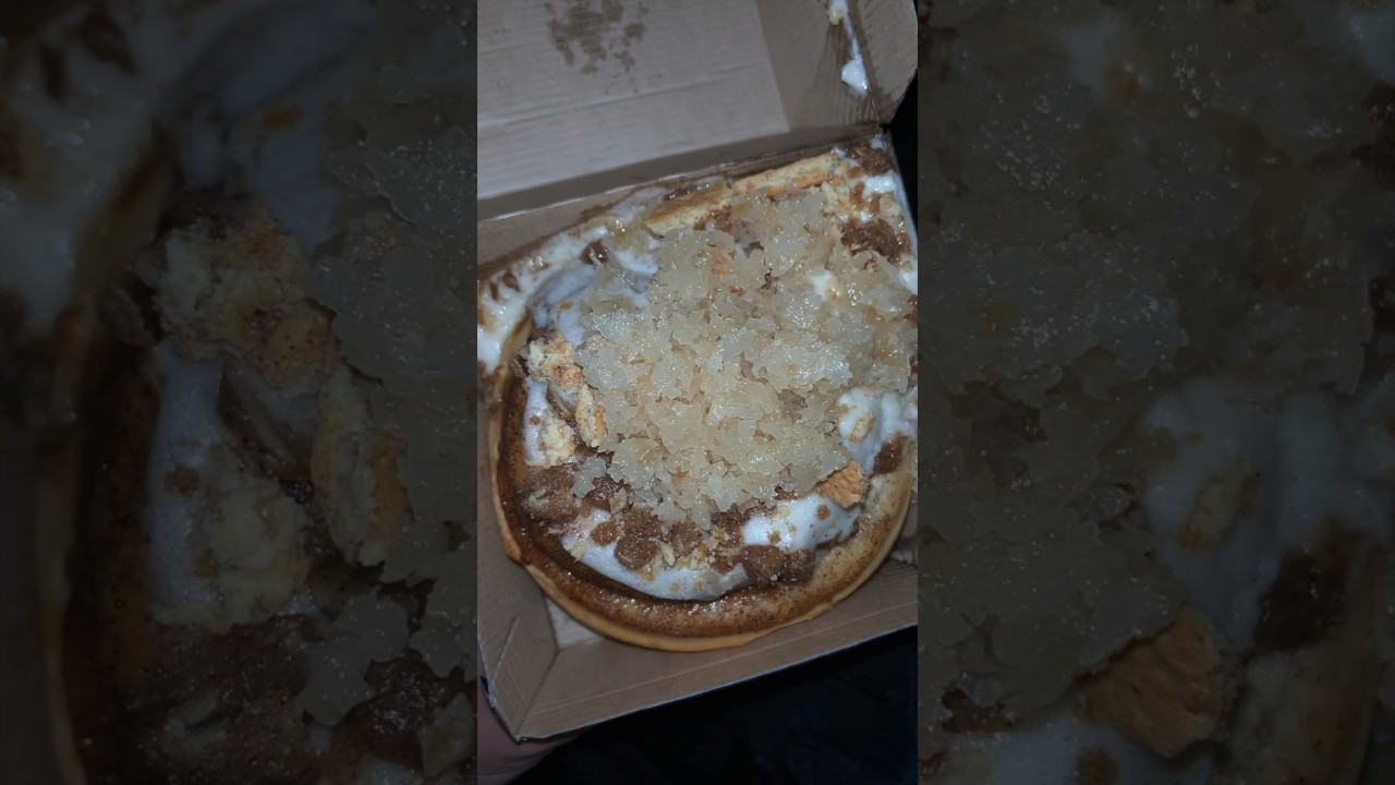coconut crème pie cinnamon roll from Cinnaholic’s! 