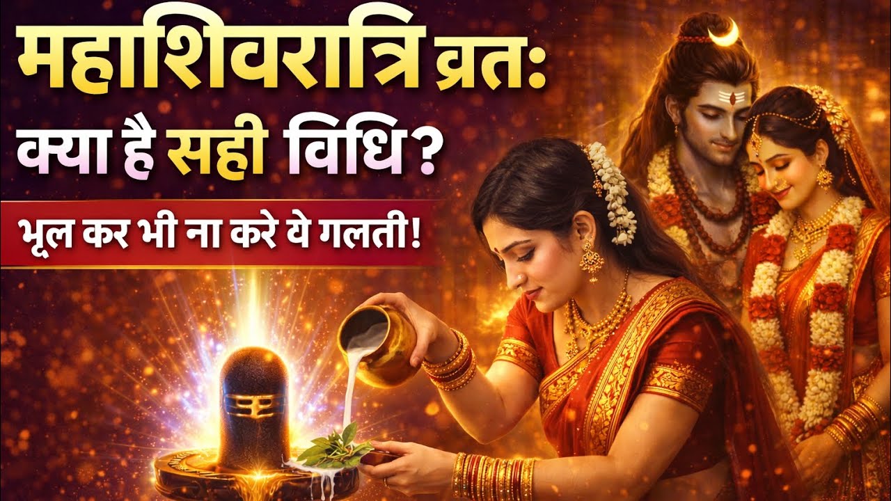 महाशिवरात्रि व्रत में क्या खाएं और कैसे करें शिव-पार्वती की पूजा? | Param Bhakti vichar