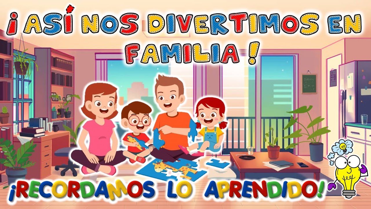 &iexcl;AS&Iacute; NOS DIVERTIMOS EN FAMILIA! 👧⭐👦  VIERNES 17 DE SEPTIEMBRE Aprendo en casa Inicial