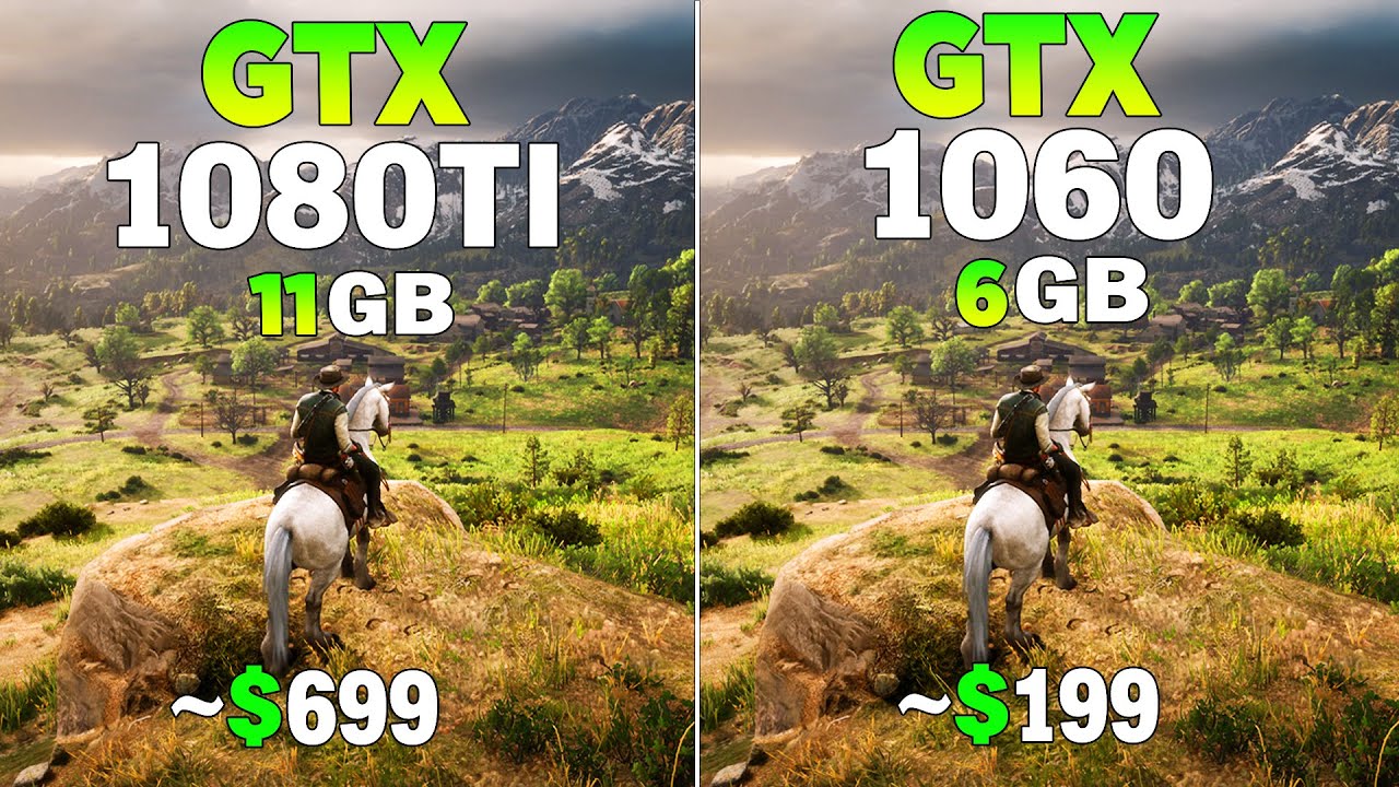 GTX 1080 Tİ vs GTX 1060 6GB - Test in 8 Games
