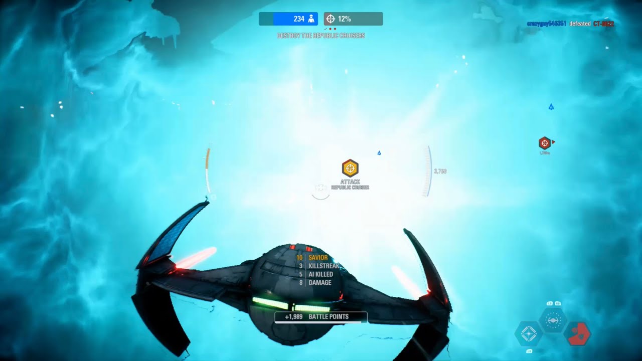 Star Wars Battlefront 2: Starfighter Assault Gameplay (No Commentary)