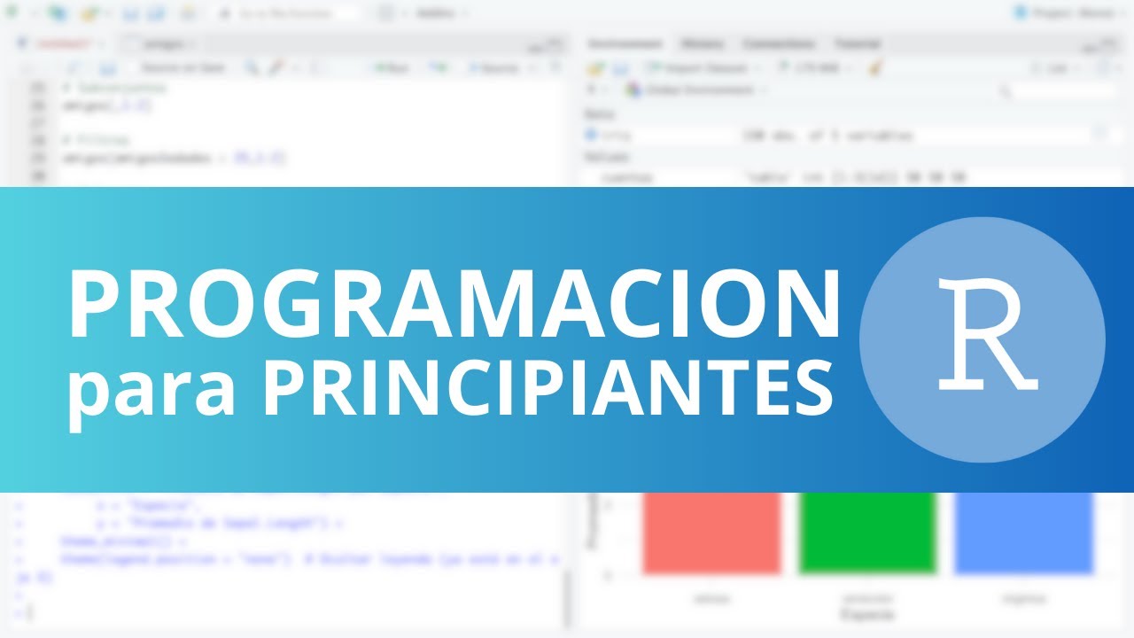 Introducción a R y RStudio - Conceptos básicos 