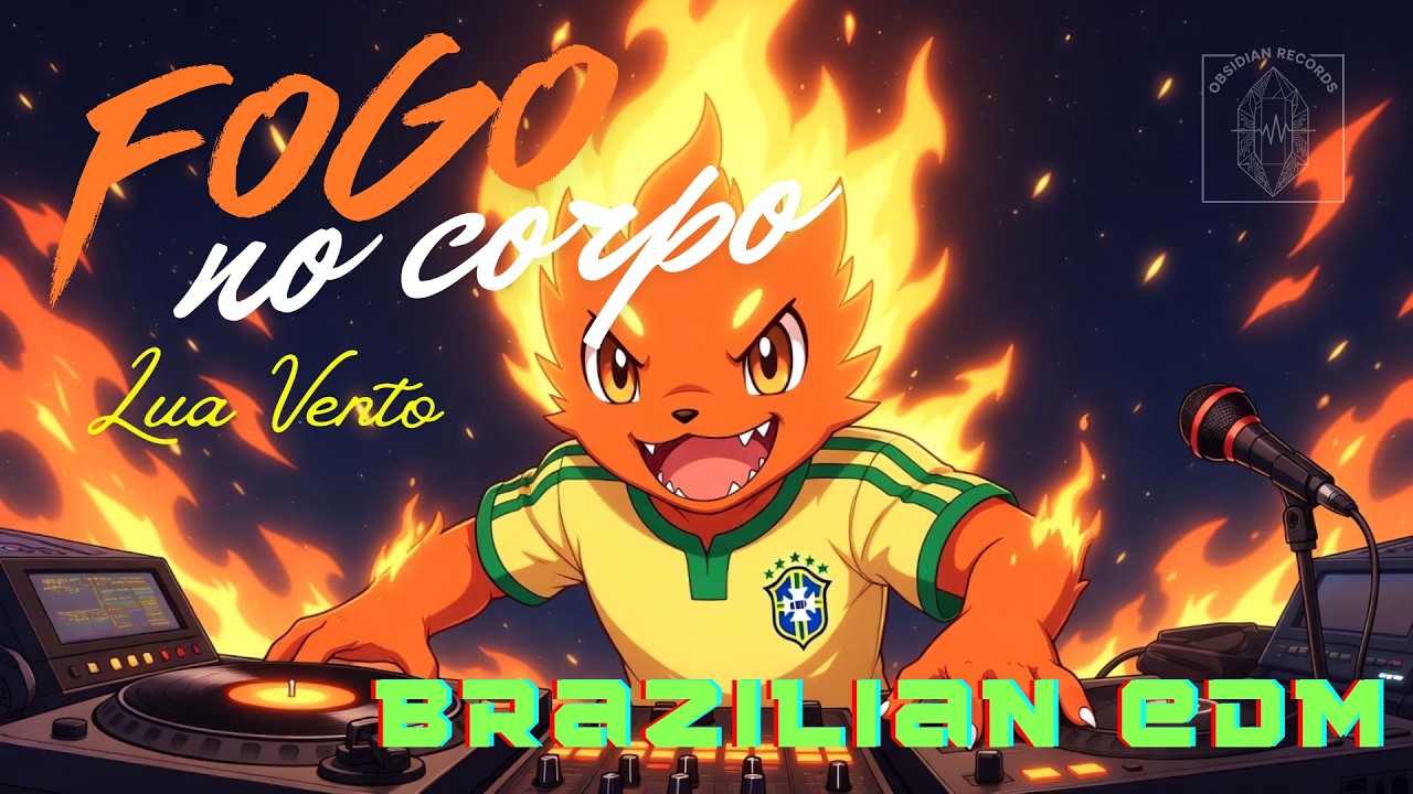 FOGO NO CORPO – Lua Vento | Brazilian EDM (Middle Eastern Vibes) | Obsidian Records