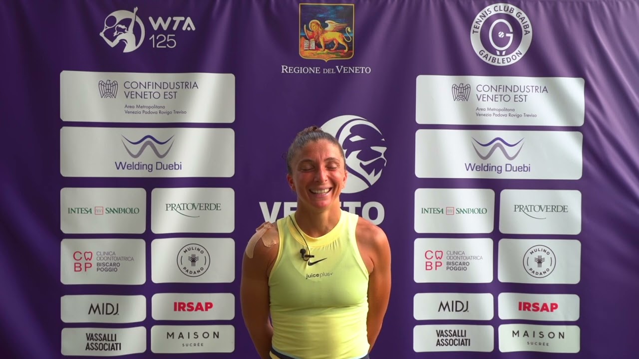 Sara Errani post-match interview