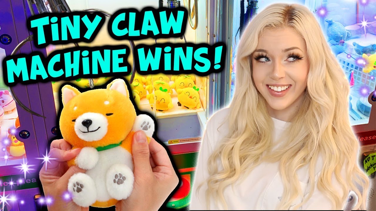 TONS OF TINY CLAW MACHINE WINS AT NEOFUNS ARCADE!