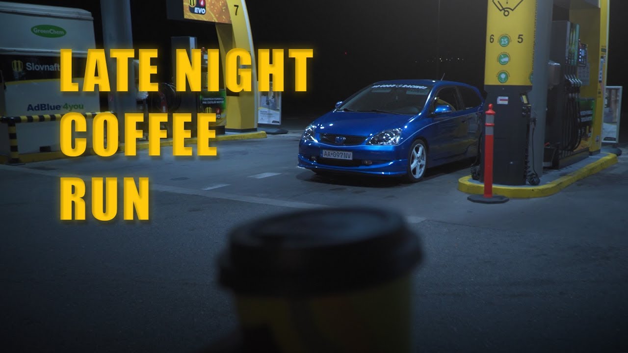 LATE NIGHT COFFEE RUN | Cinematic Car Video | Sony ZV-E10