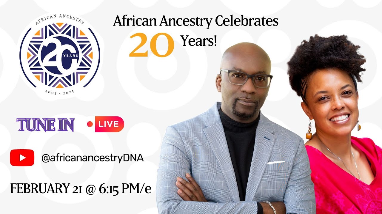 LIVE from the AfricanAncestry.com 20th Anniversary Kick-Off Celebration❗️#dna #africa