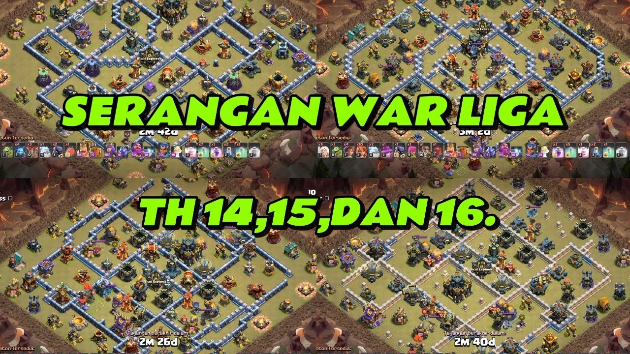 HARI KE 1, WAR LIGA.