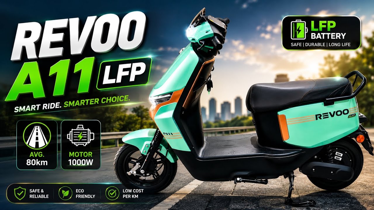 New REVOO A11 LFP 2026 | Full Review | Amazing Electric Scooter ❤❤❤