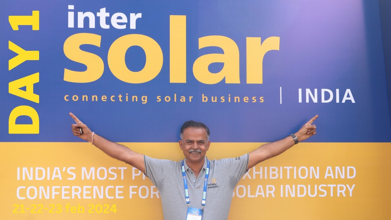Intersolar India 2024, день 1. Более умная Восточная Индия. Intersolar India Gandhinagar 2024.