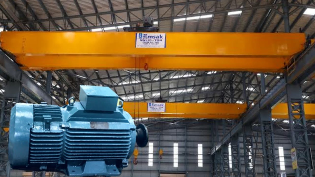 EOT Crane Slip Ring Induction Motor Complete Service Work.