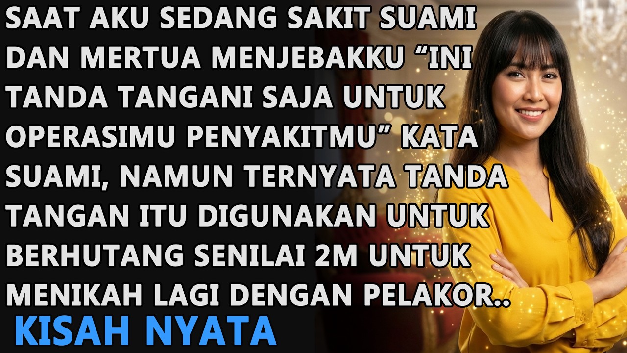 SAAT AKU SAKIT SUAMI DAN MERTUA MENJEBAKKU UNTUK TANDA TANGAN OPERASI, TAPI TERNYATA UNTUK HUTANGNYA