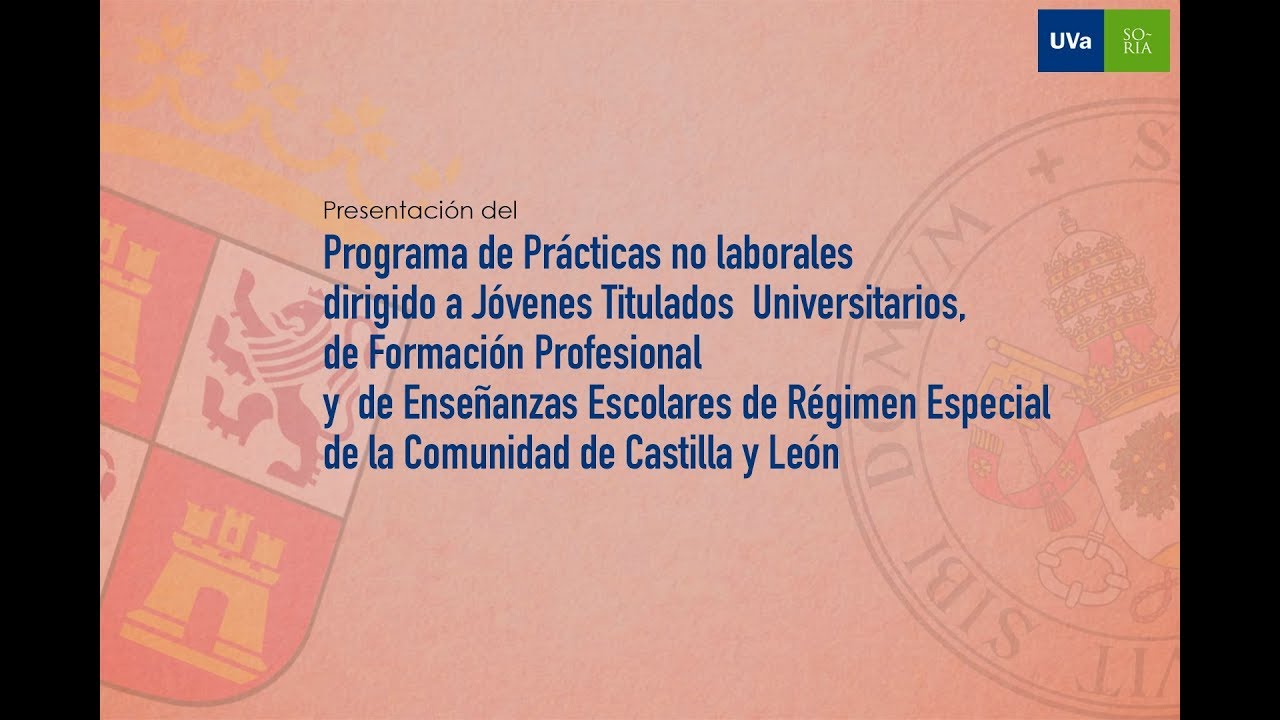 PROGRAMA DE PR&Aacute;CTICAS NO LABORALES