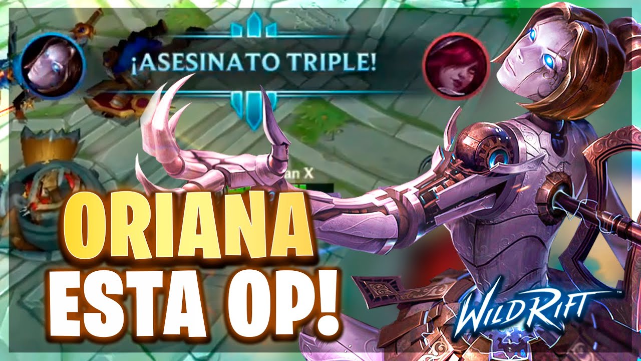 ¡ASÍ SE JUEGA ORIANNA!¡ EXCELENTE MID | Wild Rift