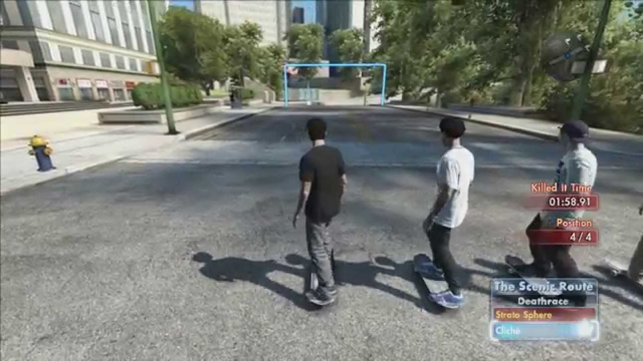 All Skate 3 Death Races / 1080p HD